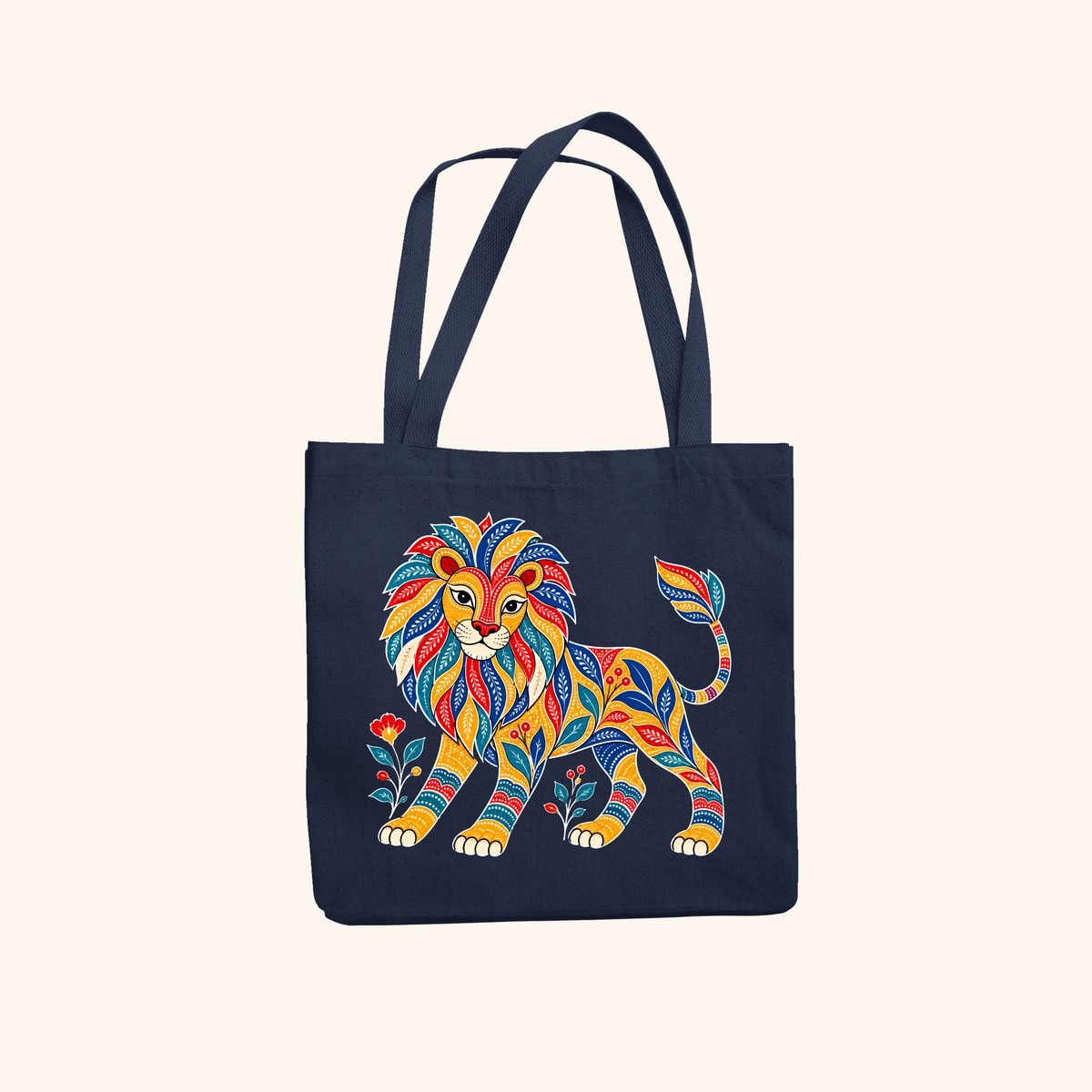 Lion King Tote Bag Zipper