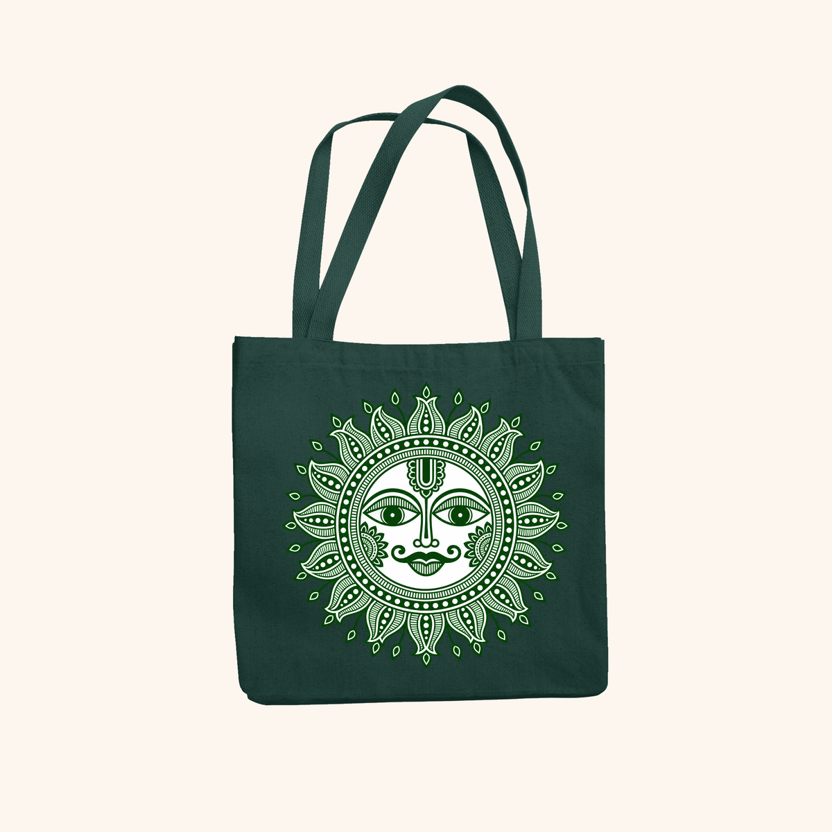 Sun Tote Bag Zipper