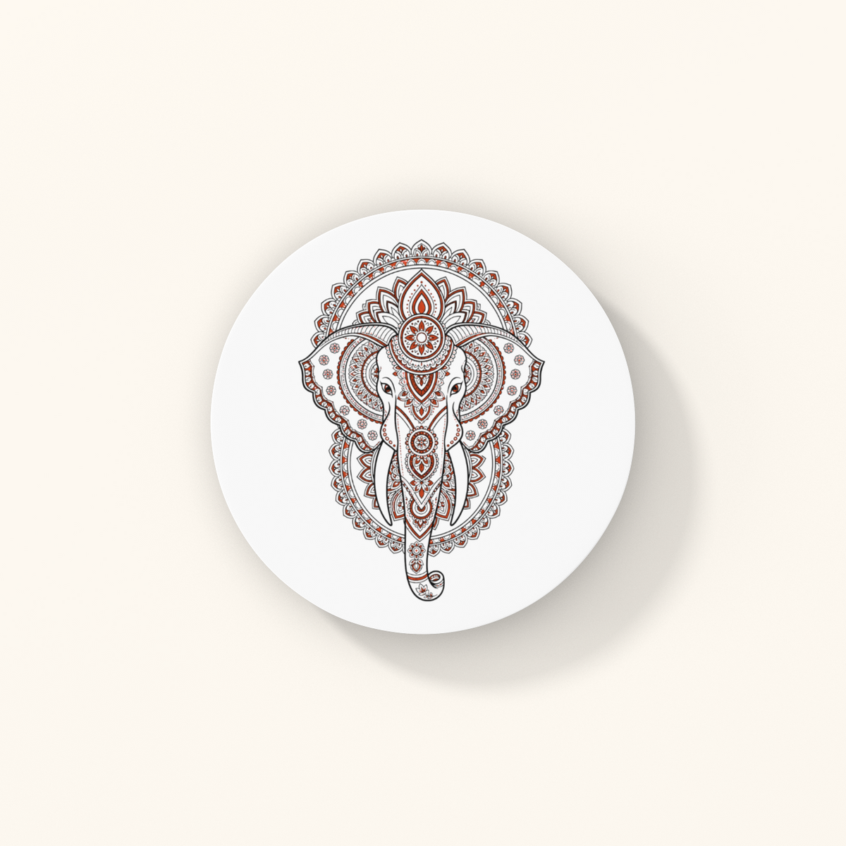Vighnaharta Coasters — Ganesha Heritage Art