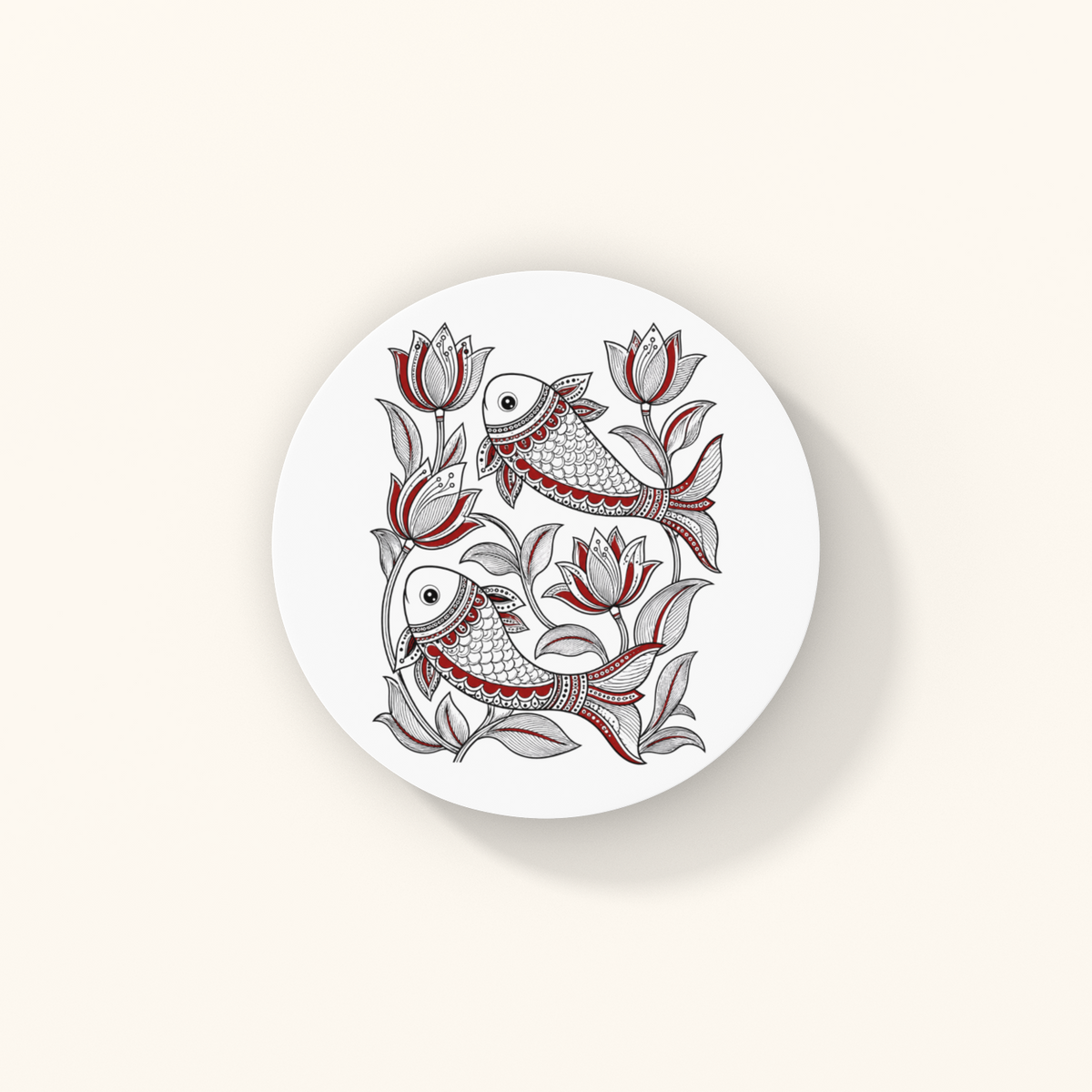 Jalpari Coasters — Water Fairy Heritage Art