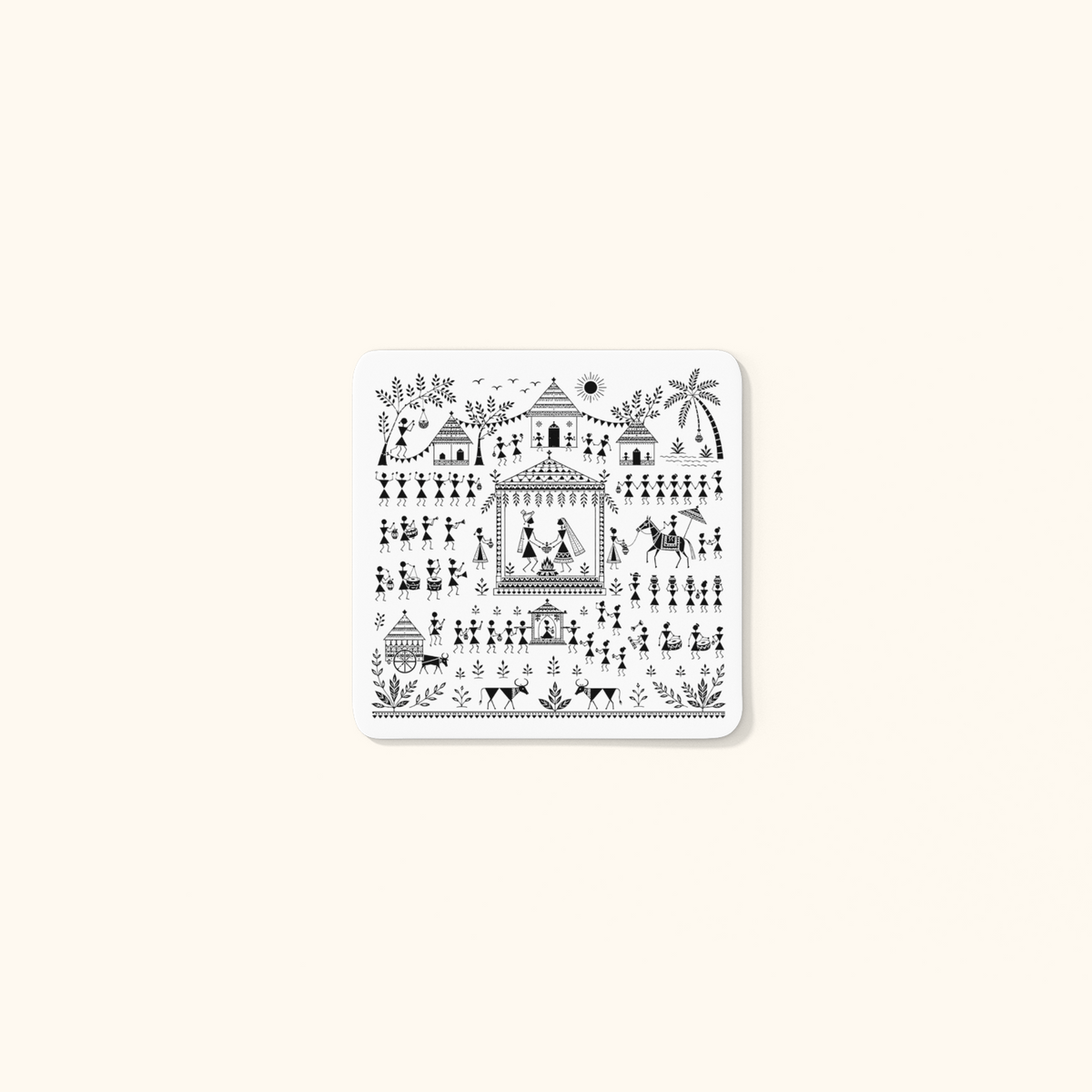 The Wedding Coasters — Indian Bridal Heritage Art