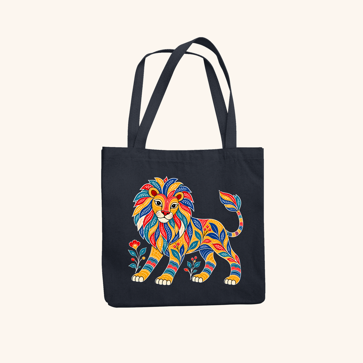 Lion King Tote Bag Zipper