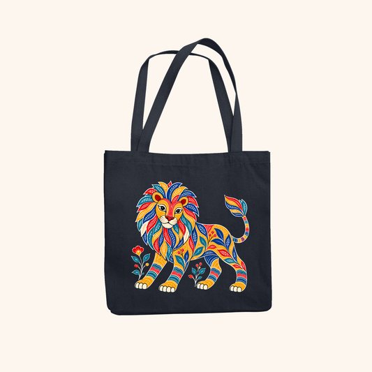 Lion King Tote Bag Zipper