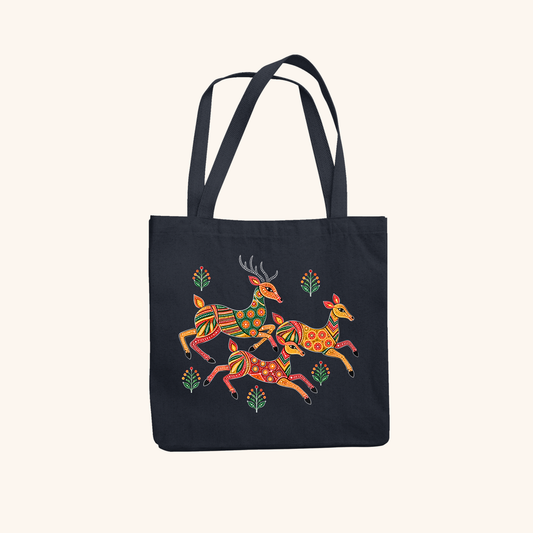 Hiran Tote Bag Zipper