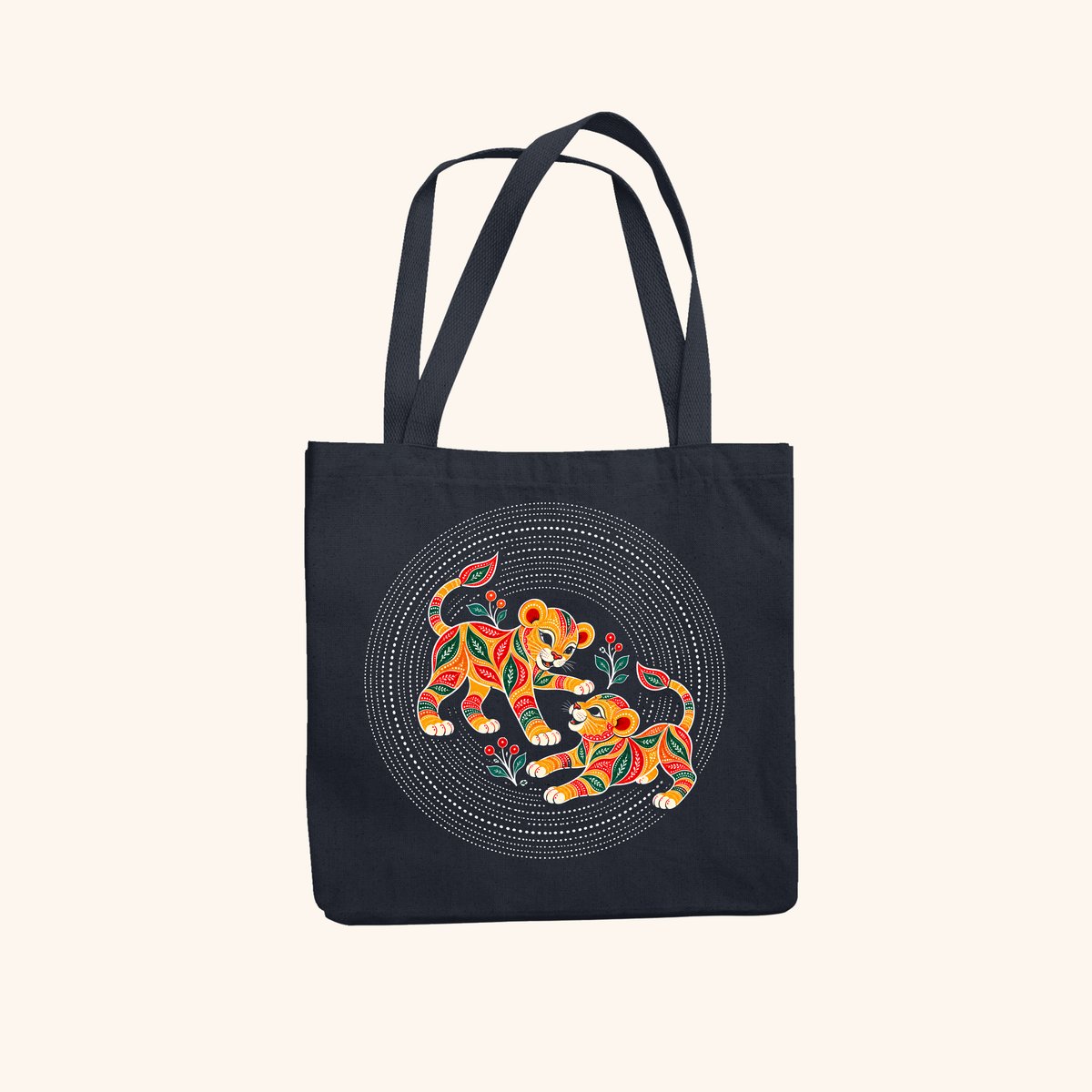 Little Cubs Tote Bag Zipper