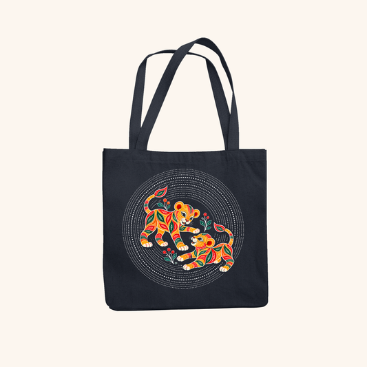 Little Cubs Tote Bag Zipper
