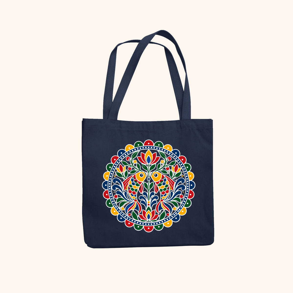 Fishy Tote Bag Zipper