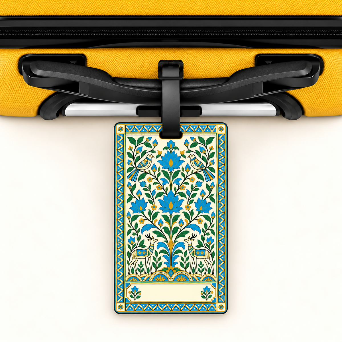Blossom in Blue Luggage Tag