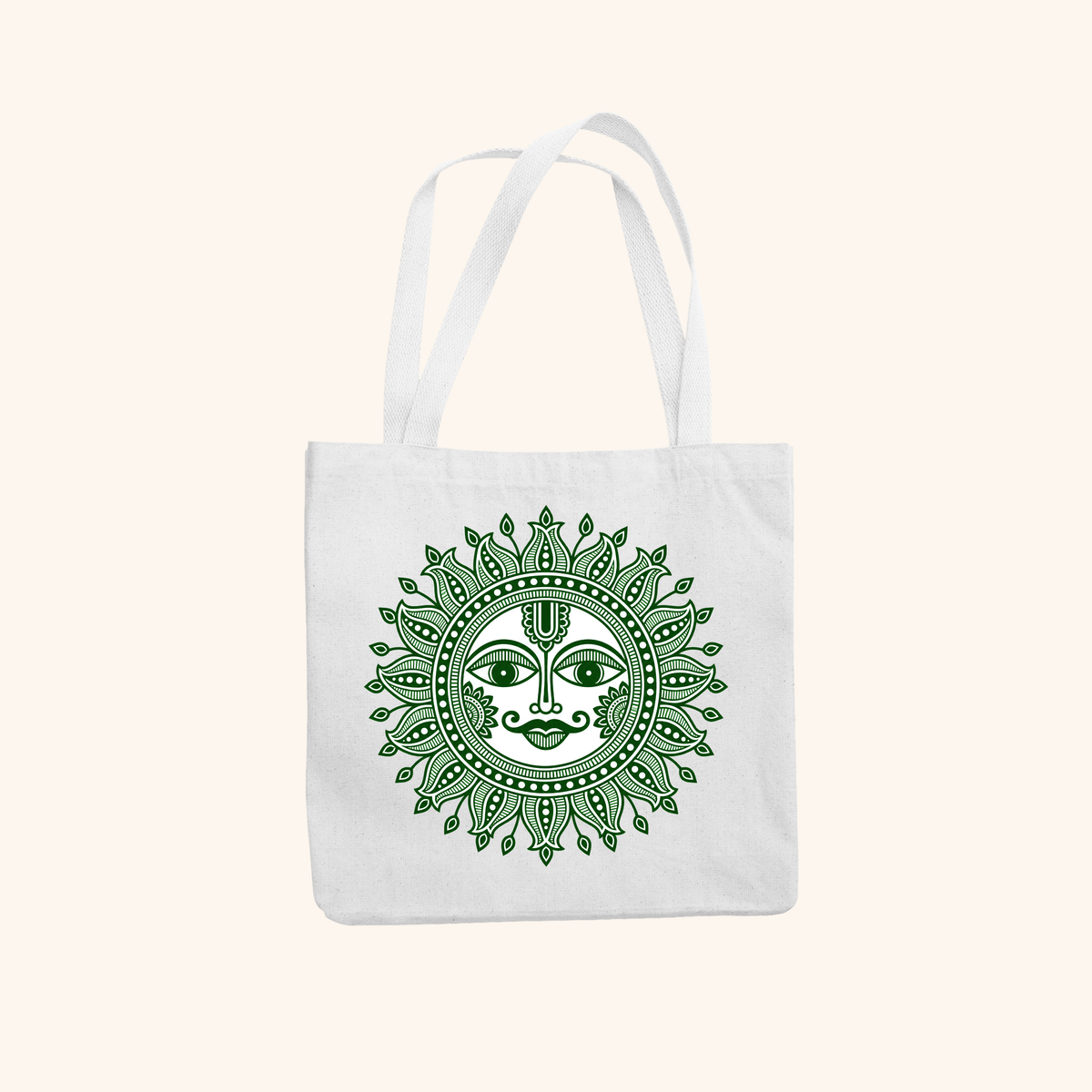 Sun Tote Bag Zipper
