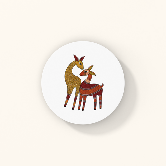 Hiran Coasters — The Deer Heritage Art