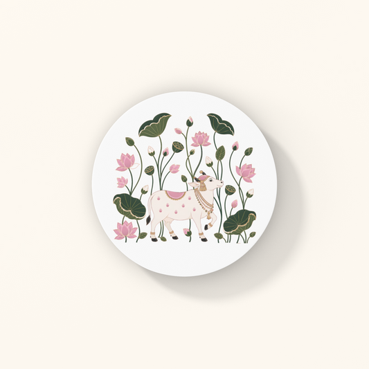 Gau Coasters — Sacred Cow Heritage Art