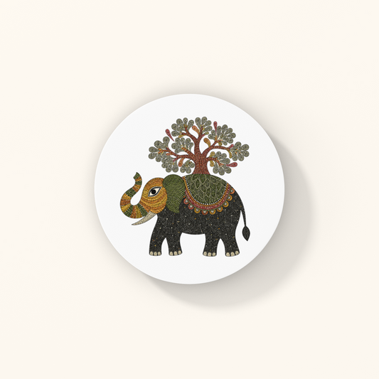 Haathi Coasters — The Elephant Heritage Art