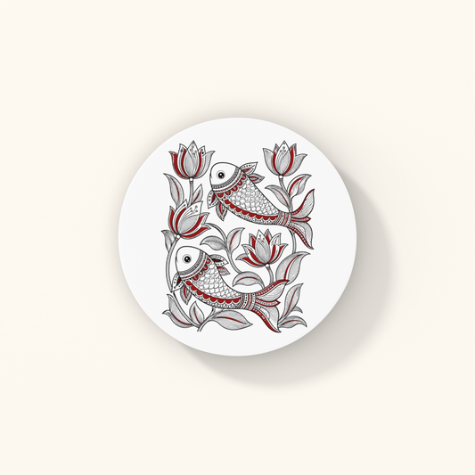 Jalpari Coasters — Water Fairy Heritage Art