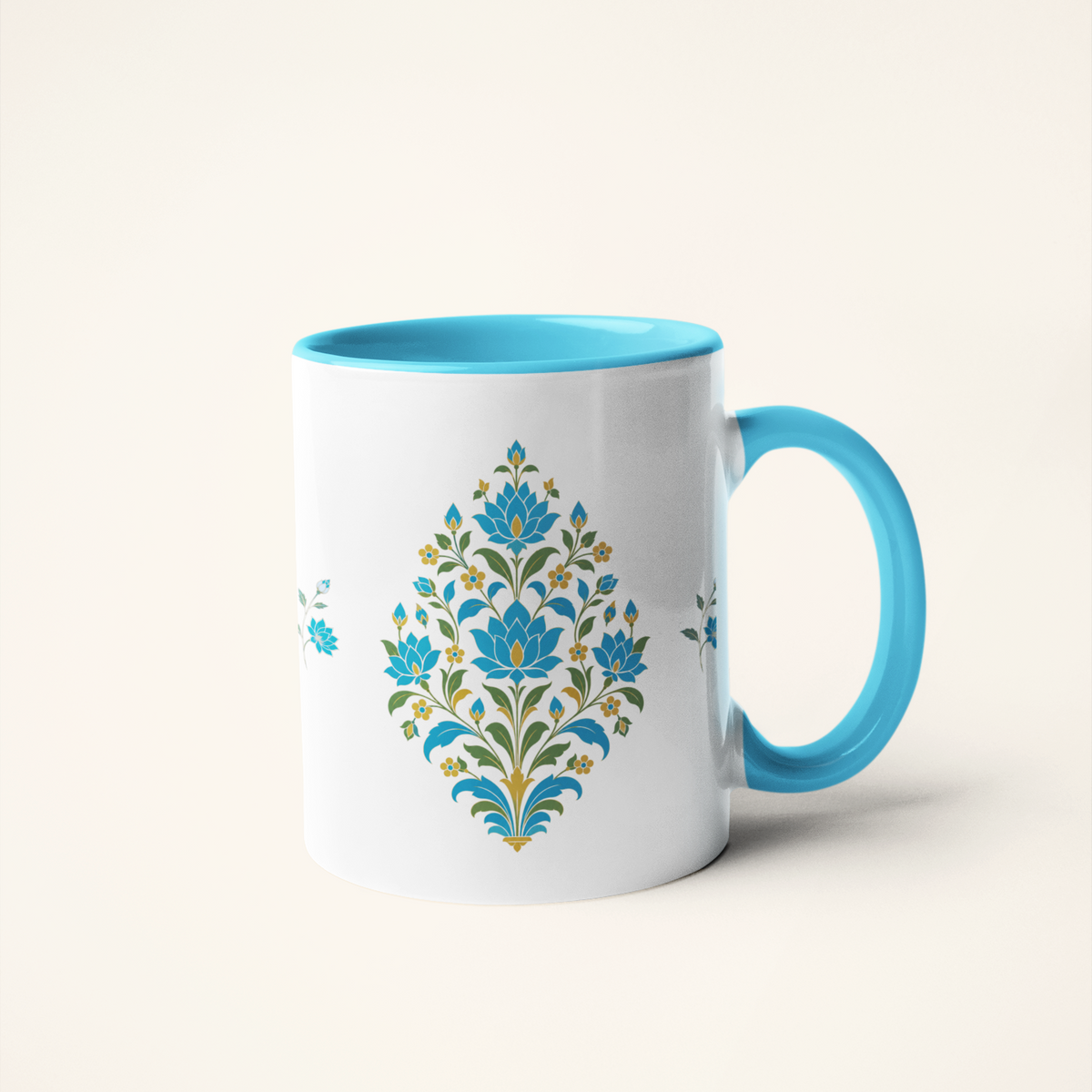 Blossom in Blue - Mug and Coaster Set