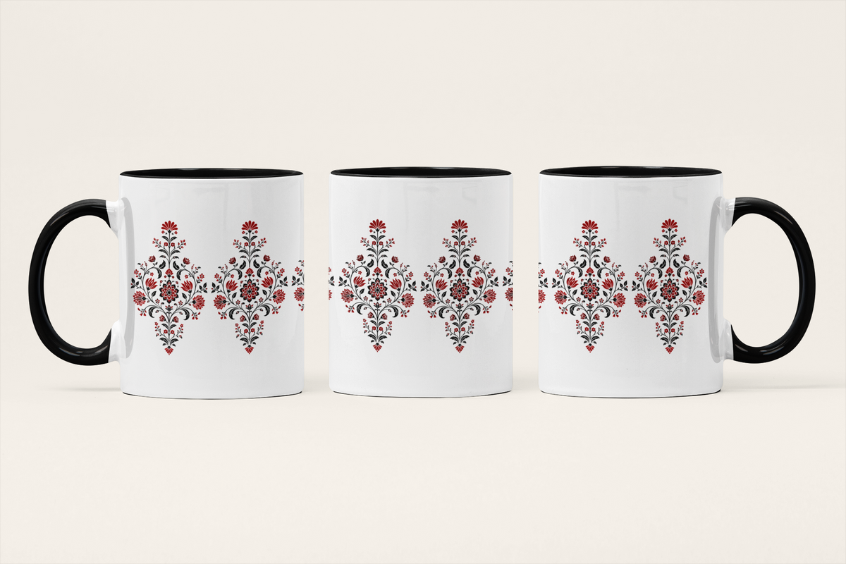 Rangrez — The Dyer's Art Mug | Indian Craft Heritage Ceramic, 325ml