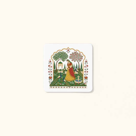 Rani Coasters — Queen of the Court Heritage Art