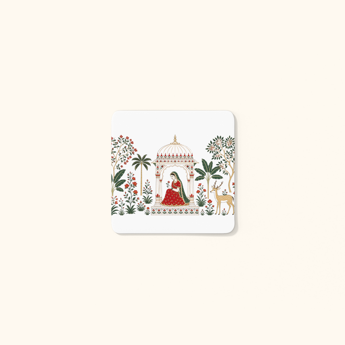The Mughal Garden Coasters — Imperial Heritage Art